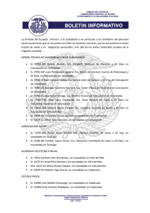 La Armada del Ecuador informa a la ciudadanía y en