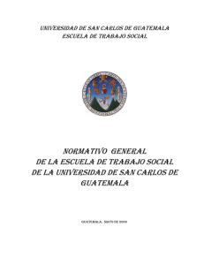 General de la Escuela - Escuela de Trabajo Social