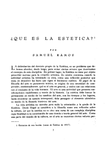 AnalesIIE02, UNAM, 1938. ¿Qué es la estética?