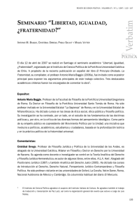 "Libertad, igualdad, ¿fraternidad?".