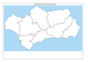 Mapa Prehistoria Andalucía