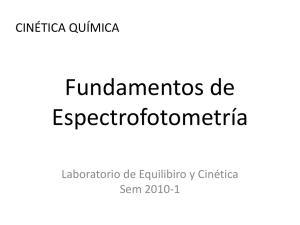 Fundamentos de Espectrofotometría
