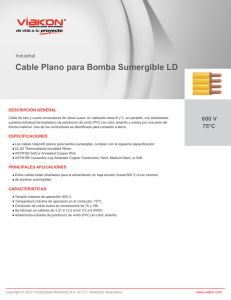 Cable Plano para Bomba Sumergible LD