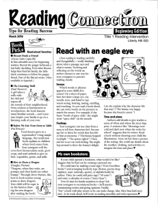 Page 1 Keading Tips for Reading Success Read