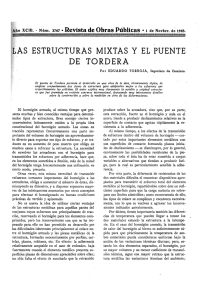 ¿AS ESTRUCTURAS MÍXTAS Y.EL PUENTE DE, TORDERA