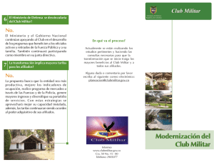 Modernización del Club Militar Modernización del Club Militar
