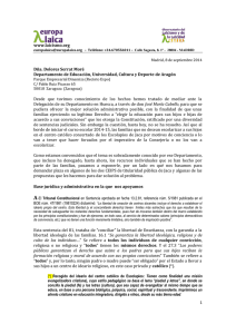 1 www.laicismo.org Dña. Dolores Serrat Moré Departamento de