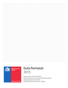Guía Perinatal 2015 - Ministerio de Salud