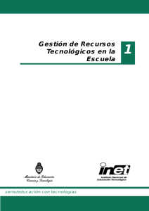 INET - 1 - Gestión de Recursos Tecnológicos en la Escuela