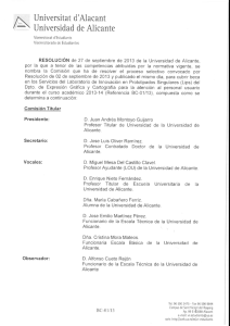 Nombramiento Comisión BC-01/13