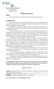 ordenanza n° 1301/14 - IPS Normas Municipales