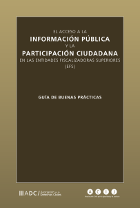 información pública participación ciudadana