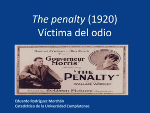 The penalty (1920) Víctima del odio