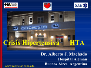 Crisis Hipertensiva HTA