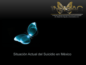 Diapositiva 1 - Instituto Hispanoamericano de Suicidologia INHISAC