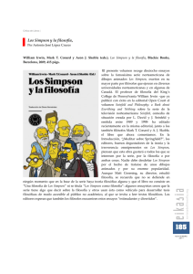Los Simpson y la filosofía, por Antonio José López Cruces. Eikasia