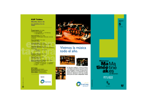 matineé nº14.fh11 - Orquesta Sinfónica de Euskadi
