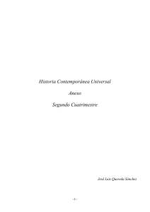 Historia Contemporánea Universal II Ctm. (Anexos)