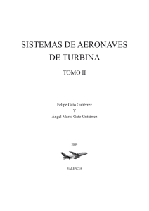 sistemas de aeronaves de turbina