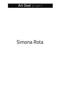 Simona Rota - Art Deal Project