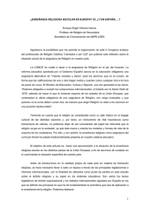 Texto de la comunicación - Secretaría Técnica de Enseñanza de la