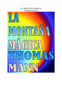 LA MONTAÑA MAGICA THOMAS MANN