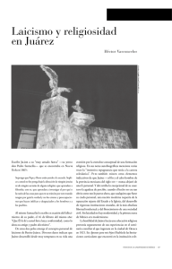 Laicismo y religiosidad en Juárez - Revista de la Universidad de