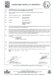 laboratorio oficial]. m. madariaga - Safety-Lux