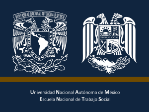 Diapositiva 1 - Escuela Nacional de Trabajo Social