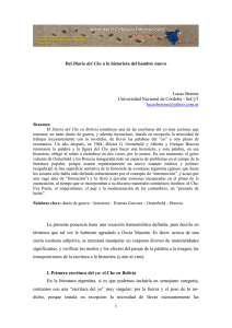 1 Del Diario del Che a la historieta del hombre nuevo Lucas Berone