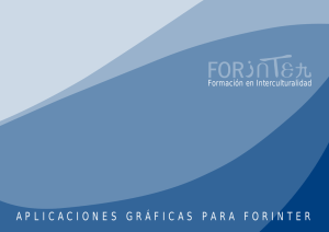 Aplicaciones gráficas para FORINTER.