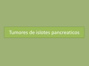 Tumores de islotes pancreaticos