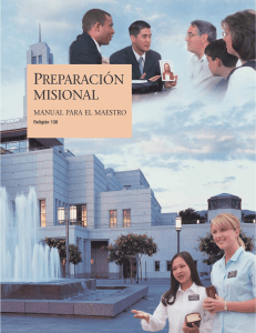 Preparación misional, Manual para el maestro (Religión 130)