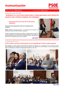 Boletín 113 - PSOE de Canarias