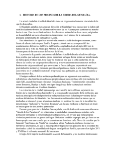 1. HISTORIA DE LOS MOLINOS DE LA RIBERA DEL GUADAÍRA