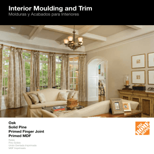 Interior Moulding and Trim
