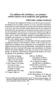 La adúltera del cebollero», un romance