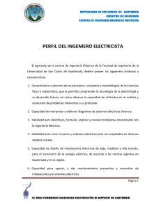 PERFIL DEL INGENIERO ELECTRICISTA