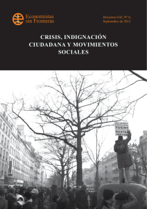 crisis, indignación ciudadana y movimientos sociales