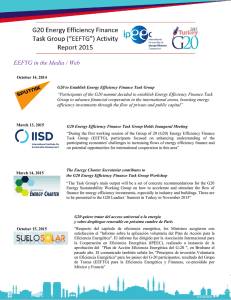 G20 Energy Efficiency Finance Task Group