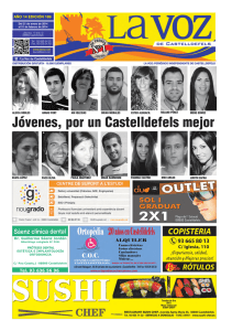 Jóvenes, por un Castelldefels mejor