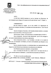 Page 1 Fl "2016— Año del Bicentenario de la Declaración de la