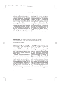 Eduardo BAURA (ed.), Estudios sobre la Prelatura del Opus Dei. A