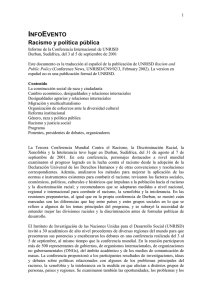 Racismo y pol&iacute;tica p&uacute;blica - United Nations Research Institute for