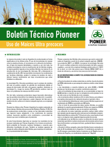Boletín Técnico Pioneer