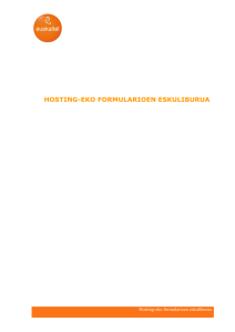 manual de formularios en hosting