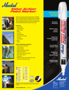 Safest and most versatile liquid paint marker Real paint, fast drying