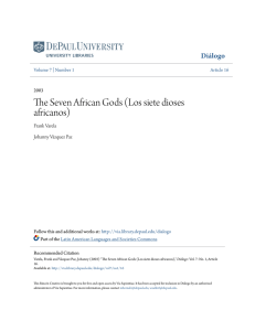 The Seven African Gods (Los siete dioses africanos)