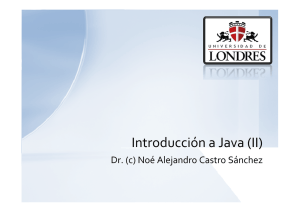 Introducción a Java (II)