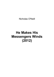 O`Neill - He Makes His Messengers Winds